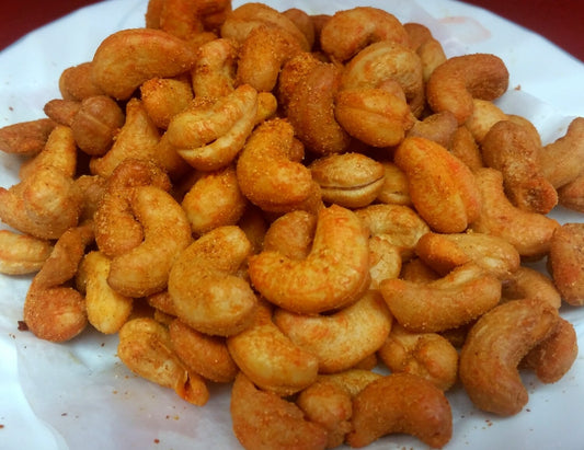 Spicy Cashews - તીખા કાજું