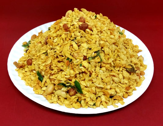 Poha Chevdo - પૌવા ચેવડો