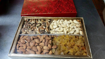 Dry Fruits Mix Decorative Box 2 Lb - સુકા મેવાંના બોક્ષ ૨ રતલવાળા