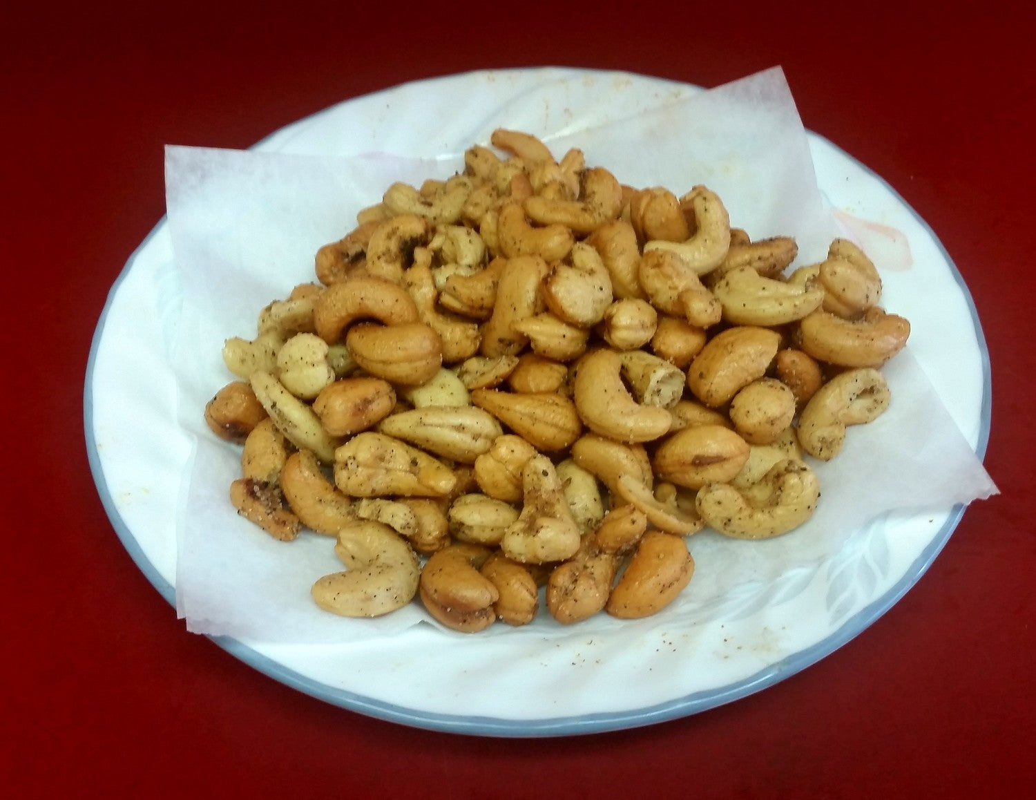 Black Pepper Cashews - મરીવાળા કાજું