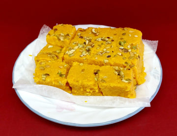 Mango Burfi - મેંગો બર્ફી