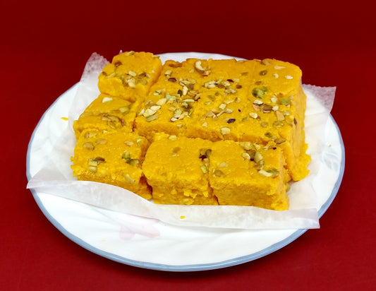 Mango Burfi - મેંગો બર્ફી